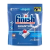 Finish Quantum 40 Kapsül Bulaşık Makinesi Deterjanı Tableti Hızlı Çözünme ve Ferahlık Etkisi