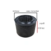 Fırınlanmış Metal Saksı – Büyük Bitki ve Ağaç İçin (30-35 cm Çap)
