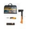 Fiskars Fireplace Set Parçalama Baltası Xs-X7 + Bileyicili Ağır İş Bıçağı + Balta ve Bıçak Bileyici