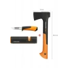 Fiskars Parçalama Baltası Xs-X7 + Bileyicili Ağır İş Bıçağı + Balta ve Bıçak Bileyici