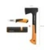 Fiskars Parçalama Baltası Xs-X7 + Bileyicili Ağır İş Bıçağı + Balta ve Bıçak Bileyici