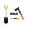 Fiskars Solid Kürek + Xs-X7 Balta + Ağır İş Bıçağı + Balta ve Bıçak Bileyici