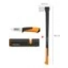 Fiskars Yarma Baltası XXL-X27 + Bileyicili Ağır İş Bıçağı + Balta ve Bıçak Bileyici