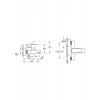 Flow Square Krom Banyo Bataryası A43063