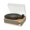 Fomix FM-109 Gri Hoparlörlü Bluetoothlu Pikap Plak Çalar