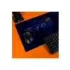 Gece Dünya Haritası Baskılı Büyük Boy Mousepad - 70x30 cm