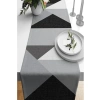 Geometrik Desenli 40x140 cm Leke Tutmaz Kumaş Masa Örtüsü