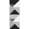 Geometrik Desenli 40x140 cm Leke Tutmaz Kumaş Masa Örtüsü