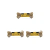 Gerçek Deriden Pres Kemik, 7 cm, 3lü Paket