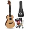 Gerçek Maun Ağaçlı 23 İnç Konser Ukulele