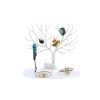Geyik Tasarımlı Takı Standı, Mücevher Organizer Askı Beyaz Renk