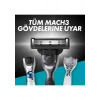 Gillette Mach3 Charcoal Tıraş Bıçağı 4 Adet Mikrofin Koruyucularla Cilt Tahrişini Azaltan