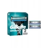 Gillette Mach3 Erkek Yedek Tıraş Bıçağı 2li – Dayanıklı Çelik Bıçaklar, Hassas ve Konforlu Tıraş Deneyimi