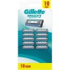 Gillette Mach3 Sport Yedek Tıraş Bıçağı 10 Adet Ergonomik Tasarım ile Rahat Tıraş Deneyimi