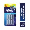 Gillette Sensor3 Yedek Tıraş Bıçağı 8 Adet Konforlu ve Pürüzsüz Tıraş İçin 3 Bıçaklı Sistem
