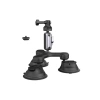 Go Hero 13/12 için CapLock üçlü vantuz tutucu, DJI Osmo 360/Action 6/Pocket 4/3 için, 1/4-20 dişli adaptörlü, Insta360 Ace  2/X5/ONE RS için aksiyon kamerası