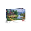 Göl Köy Temalı 1500 Parça Puzzle, Sanatseverler İçin