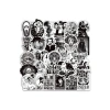 Gothic Temalı 45 Çıkartmalık Sticker Seti, Çok Amaçlı Kullanım
