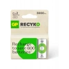 Gp Batteries Recyko 3000 C Boy Ni-Mh Şarjlı Pil, 1.2 Volt, 2li Kart
