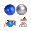 Gri Pilates Topu, Pompa Hediyeli, 65 cm Boyutunda