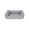Gri Puantiyeli Köpek Yatağı - M 60x70cm