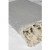 Gri Renk Trendy Koltuk Örtüsü - 170 x 300 cm