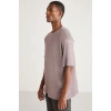 Grimelange ANDREJ Erkek Mor T-Shirt