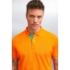 Grimelange MATHEW Erkek Turuncu Polo Yaka T-shirt