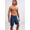 Grimelange Ruınas Erkek Relaxed Kalıp Denim Koyu Mavi Şort