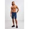 Grimelange Ruınas Erkek Relaxed Kalıp Denim Koyu Mavi Şort