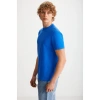 Grimelange TIAGO Erkek Saks Mavi T-Shirt