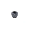 Gris Beyaz Toprak Saksı, 15 cm Yükseklik, Modern Tasarım