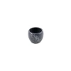 Gris Beyaz Toprak Saksı, 15 cm Yükseklik, Modern Tasarım