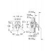 Grohe Bauedge Tek Kumandalı Banyo Bataryası 29039001