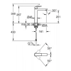 Grohe Cubeo Lavabo Bataryası 1/2 Xl-Boyut - 1017290000