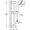 Grohe Duş Seti New Tempesta 100 Sürgülü 3 Akış 27644001