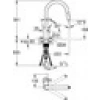 Grohe Eurocosmo Tek Kumandalı Eviye Bataryası 31481001