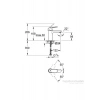 Grohe Eurocosmo Tek Kumandalı Lavabo Bataryası - 23327000