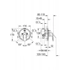 Grohe Eurosmart Cosmopolitan Ankastre Banyo/duş BATARYASI-32879000