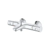 GROHE Precision Start Termostatik Banyo Bataryası, Su Tasarruflu, Krom, 34598000