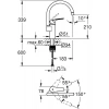Grohe Tek Kumandalı Eviye Bataryası - 33202003