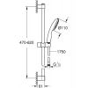 Grohe Tempesta 110 Duş Seti Tek Akışlı, Rain - 27853003