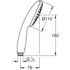 Grohe Tempesta 110 El Duşu Tek Akışlı - 27923003