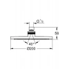 Grohe Tepe Duşu New Tempesta Krom 20 cm 27541001