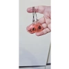 Gül Desenli Neon Pembe Reçine Gitar Plektrum, Telefon Askılı