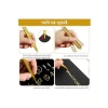 Gümüş ve Altın Kalem Marker Seti - Reçine Varak Gold Kalem