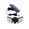 Güneş Enerjili 120 LED Aydınlatma, 20W Güç ile