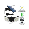 Güneş Enerjili 120 LED Aydınlatma, 20W Güç ile