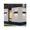 Güneş Enerjili 20W LED Aplik Dış Mekan Duvar Lambası, IP65