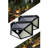 Güneş Enerjili Hareket Sensörlü Suya Dayanıklı 100 LED Lamba